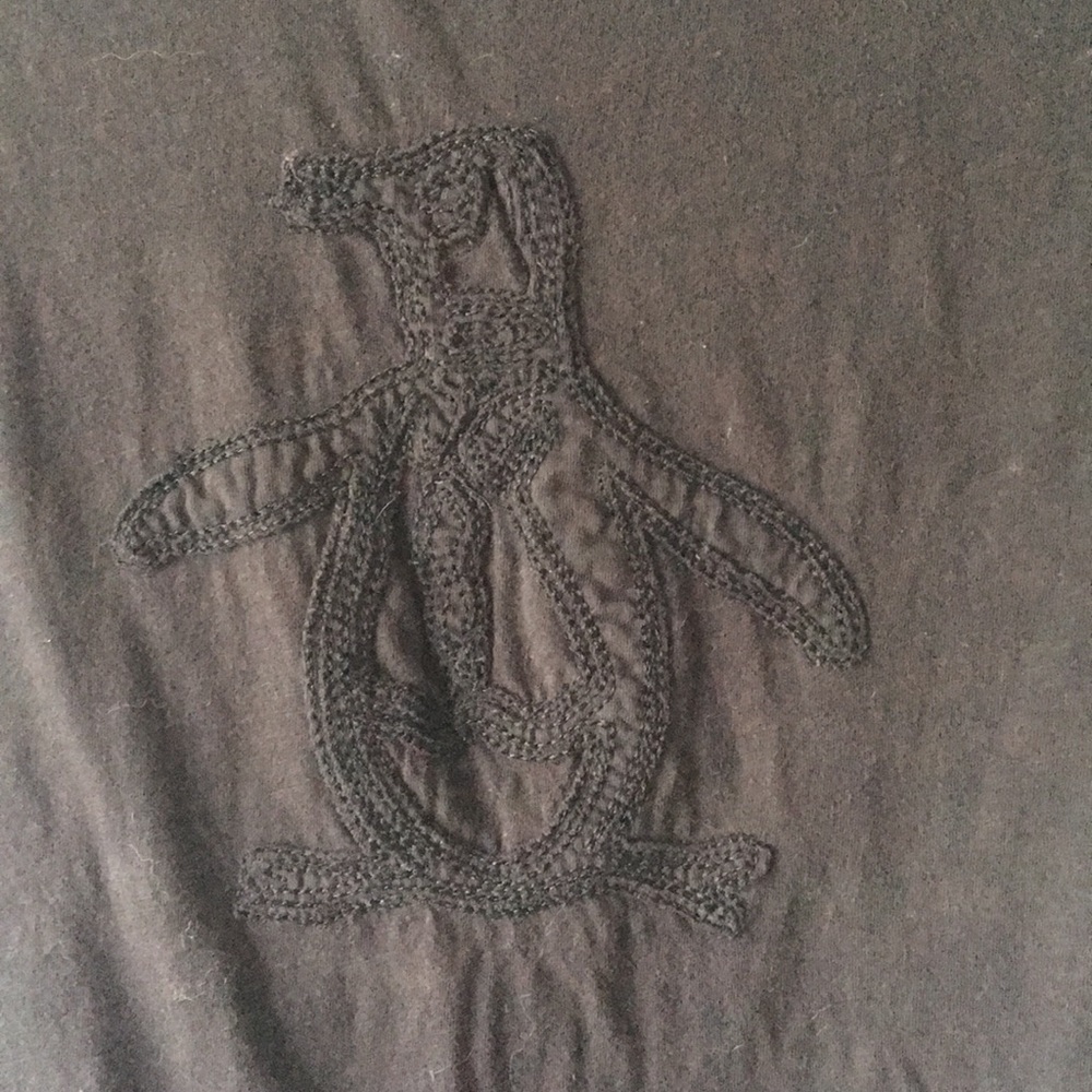 Black on black. Genuine Penguin!!